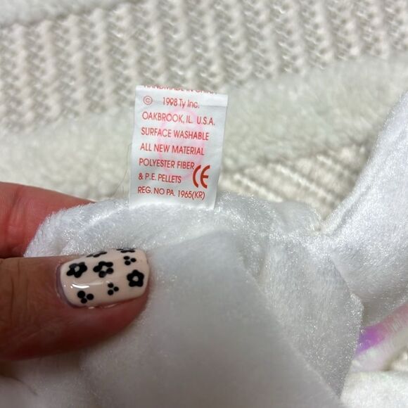 BEANIE BABY - Halo Bear - Picture 4 of 6